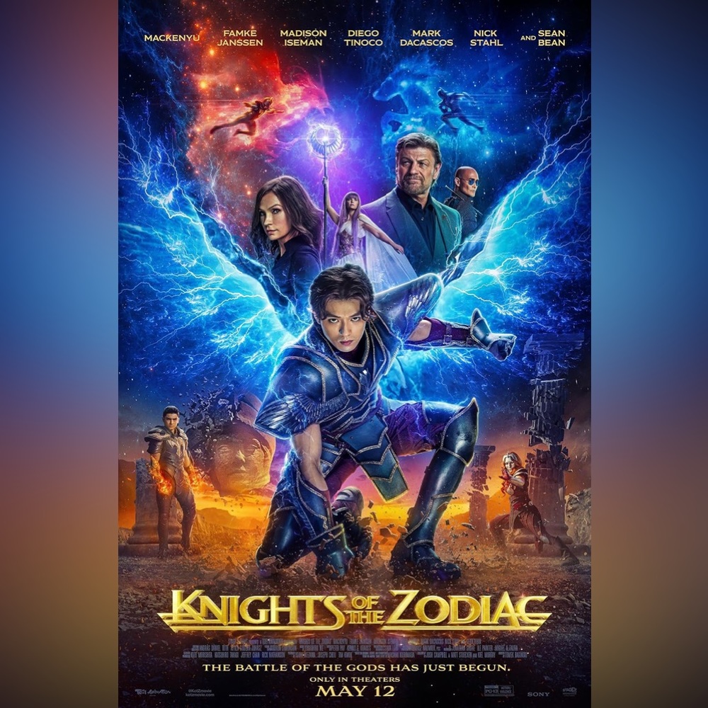 Knights of the Zodiac (2023) Original D/S Movie Poster 27x40 Famke Janssen